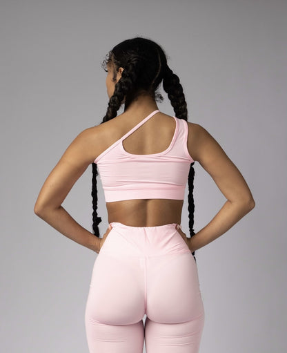 BLUSH ASYMETRIC SET